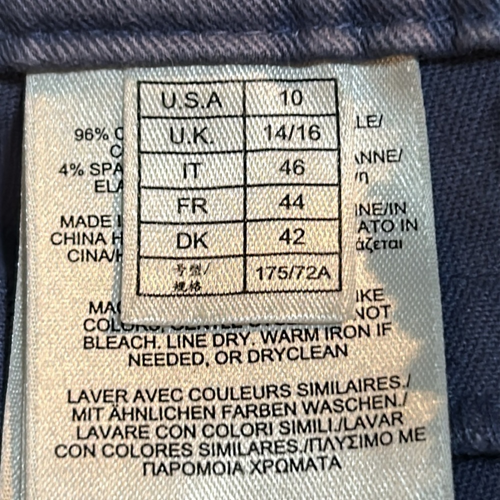 Woman’s Brooks Brothers Periwinkle Trousers Size 10 - Picture 10 of 11